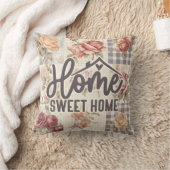 ホームスイートホームヴィンテージフローラ クッション (ブランケット)