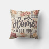ホームスイートホームヴィンテージフローラ クッション (裏面)