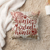 ホームスイートホームヴィンテージフローラ クッション (ブランケット)