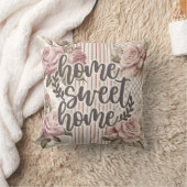 ホームスイートホームヴィンテージフローラ クッション (ブランケット)