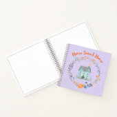 ホームスイートホーム不動産仲介業者サンキューユーパーソナライズされた ノートブック (内部)