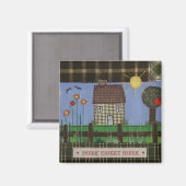 ホームスイートホーム冷蔵庫用マグネット マグネット (正面/裏面)