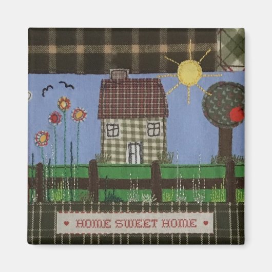 ホームスイートホーム冷蔵庫用マグネット マグネット (正面)