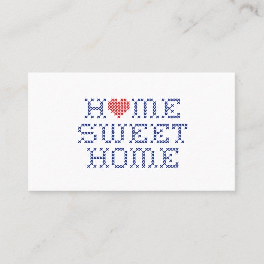ホームスイートホーム名刺 名刺 (正面)