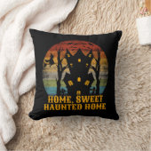 ホームスイートホーム幽霊のよく出るおかしなハロウィーン クッション (ブランケット)
