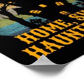 ホームスイートホーム幽霊のよく出るおかしなハロウィーン ポスター (角)