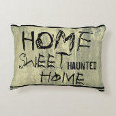 ホームスイートホーム幽霊のよく出るホラーコンクリートデザイン アクセントクッション (裏面)