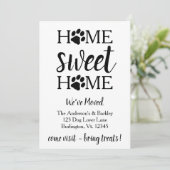 ホームスイートホーム引っ越しましたドッグペット移動 案内状 (スタンド正面)