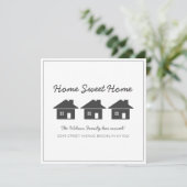 ホームスイートホーム引っ越しましたニューハウスムービング 案内状 (スタンド正面)