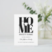 ホームスイートホーム引っ越し案内はがき 案内ポストカード (スタンド正面)