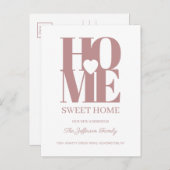 ホームスイートホーム引っ越し案内はがき 案内ポストカード (正面/裏面)