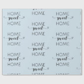 ホームスイートホーム引っ越し祝いパーティーギフト ラッピングペーパー (フラット)