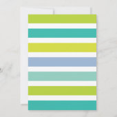 ホームスイートホーム引っ越し祝いパーティーパーティの招待状 招待状 (裏面)