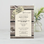 ホームスイートホーム引っ越し祝いパーティーパーティの招待状 招待状 (スタンド正面)