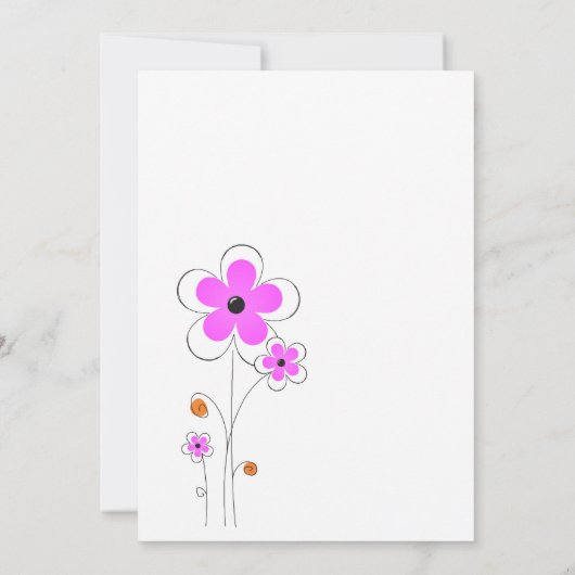 ホームスイートホーム引っ越し祝いパーティーパーティの招待状 招待状 (裏面)