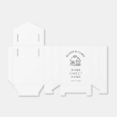 ホームスイートホーム引っ越し祝いパーティーパーティー フェイバーボックス (折り畳みなし)
