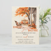 ホームスイートホーム引っ越し祝いパーティーパーティー 招待状 (スタンド正面)