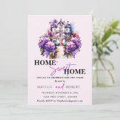 ホームスイートホーム引っ越し祝いパーティーパーティー 招待状 (スタンド正面)