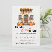 ホームスイートホーム引っ越し祝いパーティーパーティー 招待状 (スタンド正面)