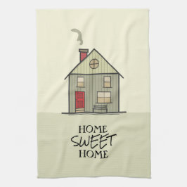 ホームスイートホーム引用文カワイハウス キッチンタオル