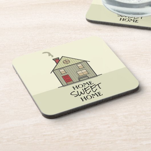 ホームスイートホーム引用文カワイハウス コースター (左側)