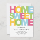 ホームスイートホーム引越しのお知らせ 案内状 (正面)