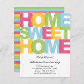 ホームスイートホーム引越しのお知らせ 案内状 (正面/裏面)