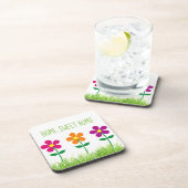 ホームスイートホーム春の花 コースター (右側)