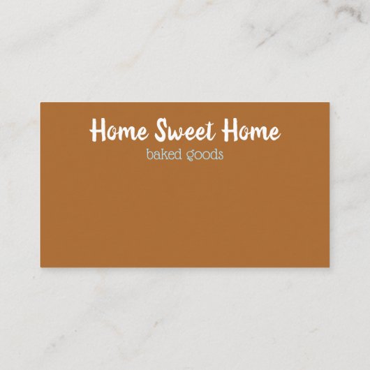 ホームスイートホーム焼いたグッズ 名刺 (裏面)