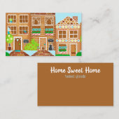 ホームスイートホーム焼いたグッズ 名刺 (正面/裏面)