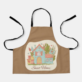ホームスイートホーム誕生日クリスマスプレゼント エプロン