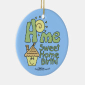 ホームスイートホーム誕生! – ハウスとサンシャイン セラミックオーナメント (右)