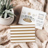 ホームスイートホーム金ゴールドとグレーウォーターの色の移動 案内状