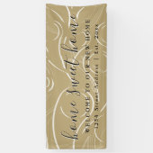 ホームスイートホーム |ようこそ引っ越し祝いパーティーパーティー 横断幕 (縦)