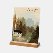 ホームスイートホーム アクリルサイン (傾斜)