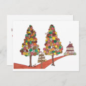 ホームスイートホーム インビテーションポストカード (正面/裏面)