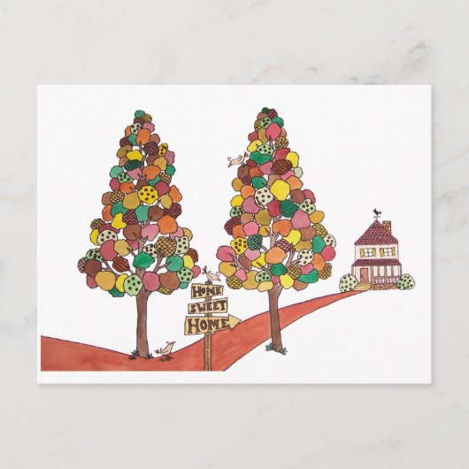 ホームスイートホーム インビテーションポストカード (正面)