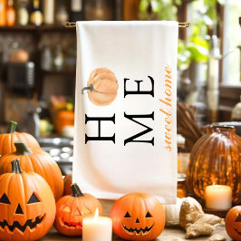 ホームスイートホーム |オレンジカボチャ |秋シーズン キッチンタオル