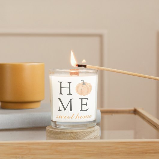 ホームスイートホーム |オレンジカボチャ |秋シーズン スクエアシール