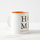 ホームスイートホーム |オレンジカボチャ |秋シーズン ツートーンマグカップ (正面左)