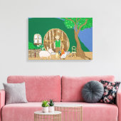 ホームスイートホーム キャンバスプリント (インサイチュ (リビング))