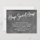 「ホームスイートホーム」グレイグランジアナウンス 招待状 (正面)