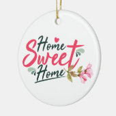 ホームスイートホーム セラミックオーナメント (左)