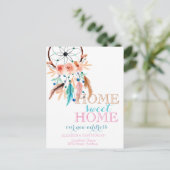 ホームスイートホーム、ドリームキャッチャー、新しいアドレス 案内ポストカード (スタンド正面)