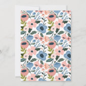 ホームスイートホーム、ニューアドレスフローラ植物学 案内状 (裏面)