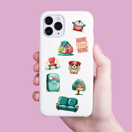 「ホームスイートホーム」ハウスウォーミングステッカーセット シール