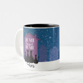 ホームスイートホーム – ハッピーファミリー ツートーンマグカップ (正面左)