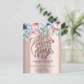 ホームスイートホーム、フラワーズニューアドレス 案内ポストカード (スタンド正面)