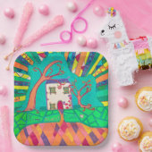 ホームスイートホーム ペーパープレート (パーティー)