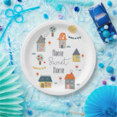 ホームスイートホーム ペーパープレート (パーティー)